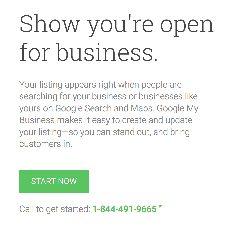 Google Google Start Now